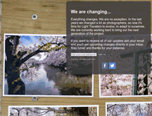Tablet Screenshot of lighttravelers.com